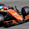 Foto Poster Stoffel Vandoorne tijdens de GP van Italie, F1 McLaren Team 2017