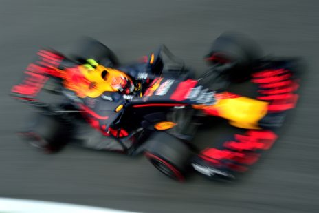 F1 Foto Poster van Max Verstappen tijdens de GP van Italie, Red Bull Racing 2017