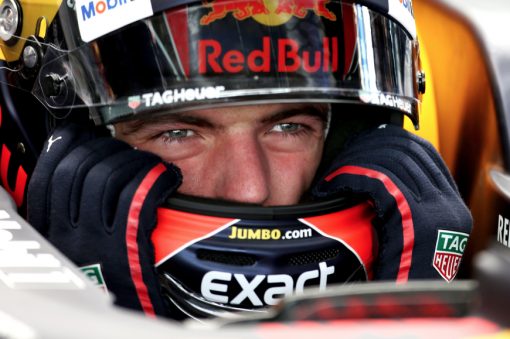 F1 Foto Poster van Max Verstappen tijdens de GP van Japan, Red Bull Racing 2017