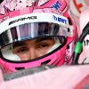 Foto Esteban Ocon tijdens de GP van Bahrein, F1 Force India Team 2017