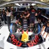 F1 Foto Poster van Max Verstappen tijdens de GP van Bahrein, Red Bull Racing 2017