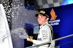 Foto Poster Nico Rosberg podium, F1 Mercedes Team 2016