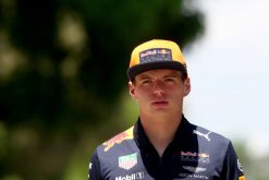 F1 Foto Poster van Max Verstappen tijdens de GP van Maleisie, Red Bull Racing 2017