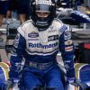 Foto Poster Damon Hill tijdens de GP van Monaco, F1 Williams Team 1996