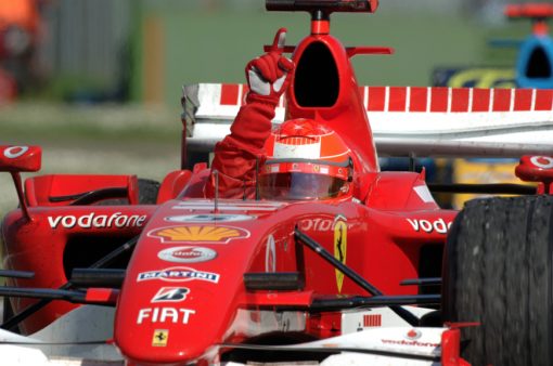 F1 Poster Michael Schumacher winnaar, Ferrari 2006