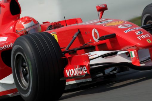 F1 Poster Michael Schumacherin actie, Ferrari 2006