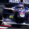Foto Poster Jacques Villeneuve in actie tijdens de GP van Monaco, F1 Williams Team 1997