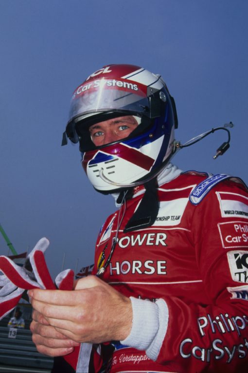 Foto Poster Jos Verstappen tijdens de GP van Duitsland, F1 Arrows Team 1996