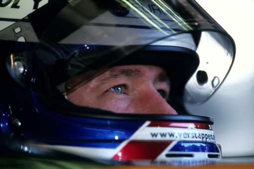 Foto Poster Jos Verstappen tijdens de GP van Canada, F1 Arrows Team 2000