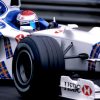 Foto Poster Jos Verstappen tijdens de GP van Frankrijk, F1 Stewart Team 1998