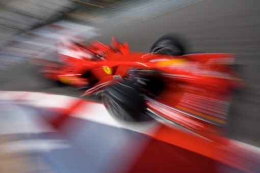 Kimi Raikkonen - Ferrari tijdens de Grand Prix van Monaco 2008