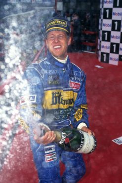 F1 Poster Michael Schumacher, Benetton 1995