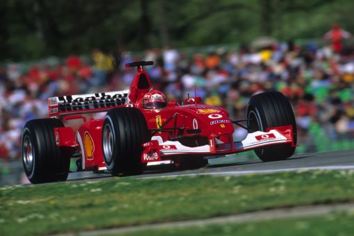 F1 Poster Michael Schumacher, Ferrari 2001