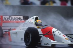 Poster van Ayrton Senna, F1 Team McLaren 1992