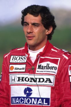 Foto Poster van Ayrton Senna, F1 Team McLaren 1992