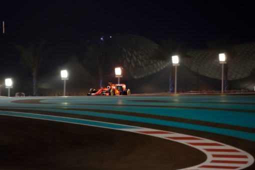 Kimi Raikkonen - Ferrari tijdens de Grand Prix van Abu-Dhabi 2015.