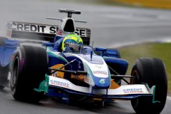 Foto Poster Felipe Massa in actie, F1 Sauber Team 2005
