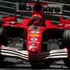F1 Poster Michael Schumacher in actie, Ferrari 2005