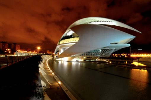Ciudad de las Artes y las Ciencias, Valencia. Stad van Kunsten en Wetenschappen