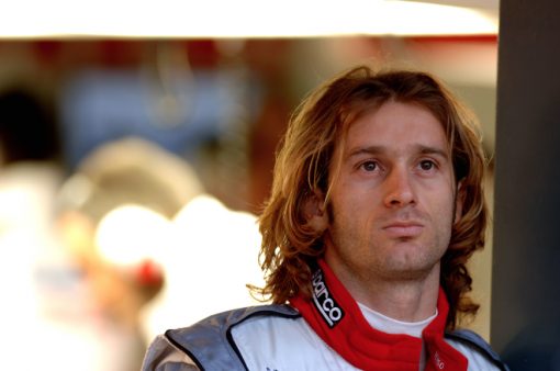 Foto Poster Jarno Trulli Portret tijdens de GP van Australie, F1 Toyota Team 2005