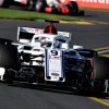 Marcus Ericsson - Sauber in actie tijdens de Grand Prix van Australie, Formule 1 Seizoen 2018