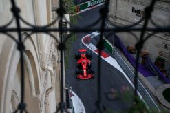 Kimi Raikkonen Ferrari GP Baku 2018 als Poster