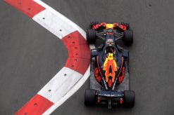 Max Verstappen Red Bull Racing GP Baku 2018 als Poster