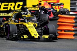 Carlos Sainz - Renault in Actie tijdens de GP van Monaco - Monte Carlo Formule 1 Seizoen 2018