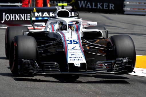 Sergey Sirotkin - Williams in Actie tijdens de GP van Monaco - Monte Carlo Formule 1 Seizoen 2018