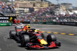 Max Verstappen Red Bull Racing GP Monaco 2018 als Poster