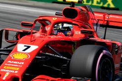 Kimi Raikkonen Ferrari GP Canada 2018 als Poster