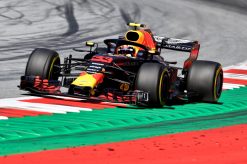 Max Verstappen, Red Bull Racing GP Engeland 2018 als Poster