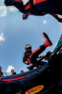 Max Verstappen, Red Bull Racing GP Hongarije 2018 als Poster