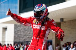 Kimi Raikkonen Ferrari GP Amerika 2018 als Poster