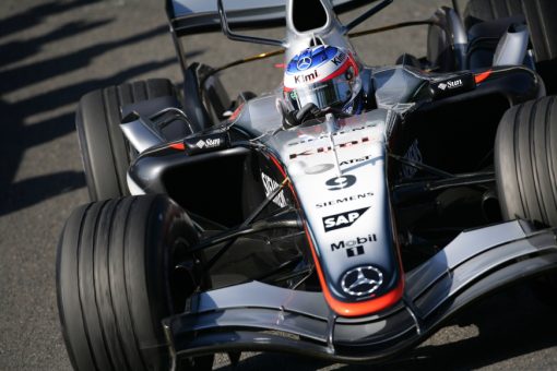Kimi Raikkonen McLaren Belgie