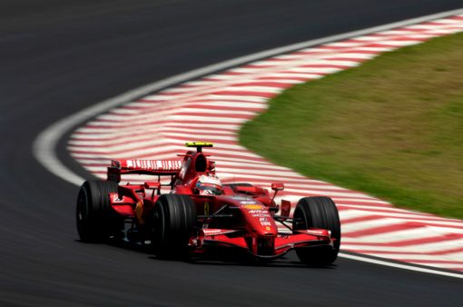 Kimi Raikkonen Ferrari Brazilie