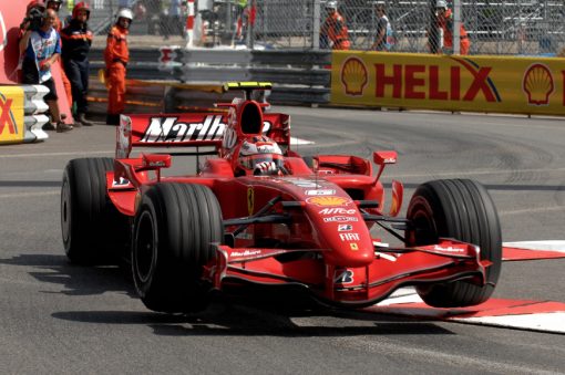 Kimi Raikkonen Ferrari Monaco