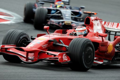 Kimi Raikkonen Ferrari Frankrijk