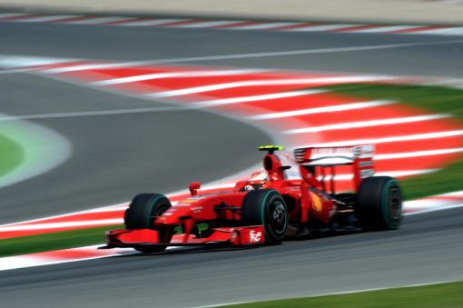 Kimi Raikkonen Ferrari Spanje