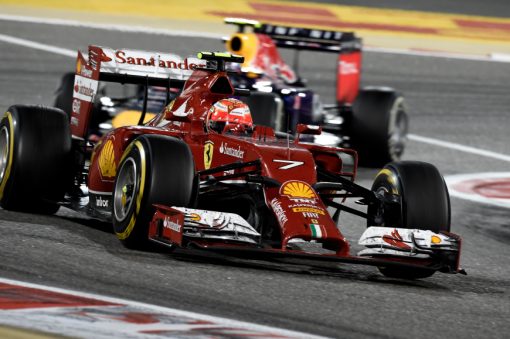 Kimi Raikkonen Ferrari Bahrein