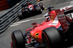 Kimi Raikkonen - Ferrari tijdens de Grand Prix van Monaco Formule 1-Seizoen 2015