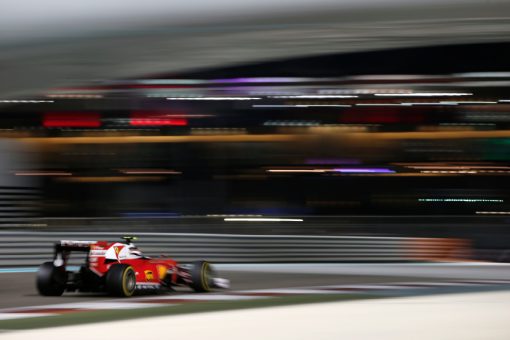 Kimi Raikkonen Ferrari Abu Dhabi 2016