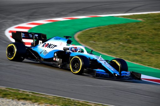 George Russell, Williams, F1 Test Circuit de Catalunya 2019