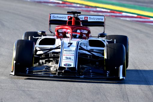 Kimi Raikkonen, Alfa Romeo,, F1 Test Circuit de Catalunya 2019