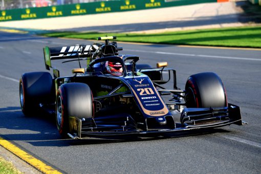 Kevin Magnussen, Haas tijdens de GP van Australie F1 Seizoen 2019