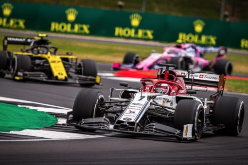 Kimi Raikkonen race foto GP Engeland 2019
