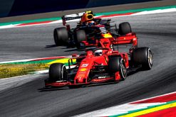 Sebastian Vettel Ferrari in Oostenrijk, Red Bull Ring 2019