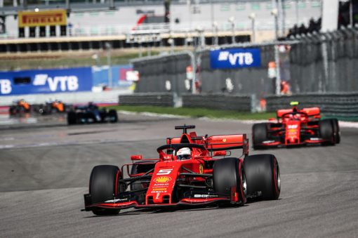 Sebastian Vettel F1 race Rusland 2019