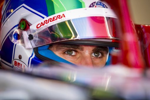 Antonio Giovinazzi, Alfa Romeo GP Abu Dhabi Formule 1 Seizoen 2019 Helm Foto