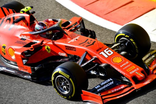 Charles Leclerc, Ferrari GP Abu Dhabi 2019 Actie Foto